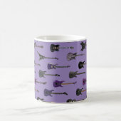 Mug 💜 Purple electric guitars (Centre)