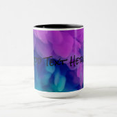 Mug Purple et Blue Digital Smoke (Centre)