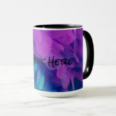 Mug Purple et Blue Digital Smoke (Devant droit)