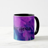 Mug Purple et Blue Digital Smoke (Devant droit)