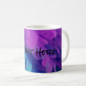 Mug Purple et Blue Digital Smoke (Devant droit)