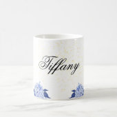 Mug purple Floral bouquet in the blooming garden (Centre)