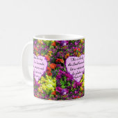 MUG PURPLE FLORAL PSALM 118:24 PHOTO DESIGN (Devant gauche)
