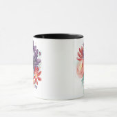 MUG PURPLE FLOWWER BUNCH (Centre)