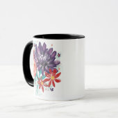 MUG PURPLE FLOWWER BUNCH (Devant gauche)
