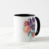 MUG PURPLE FLOWWER BUNCH (Devant droit)