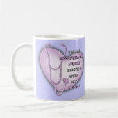 Mug Purple Heart infirmière exceptionnelle (Gauche)