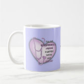 Mug Purple Heart infirmière exceptionnelle (Gauche)