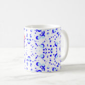 Mug Purple heart vibrant red love (Devant droit)