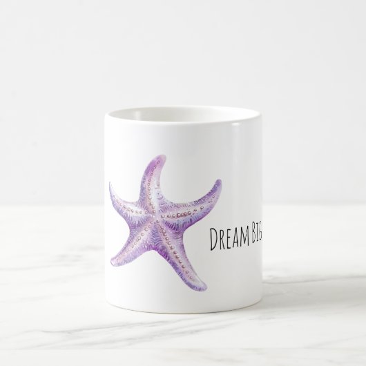 Mug Purple Lavender Starfish (Centre)