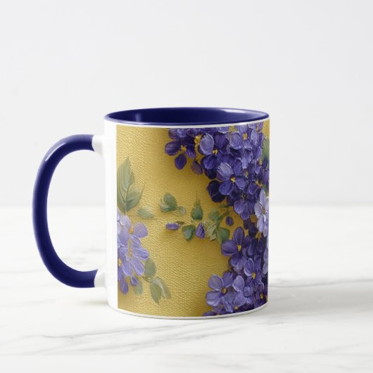 Mug purple lillac  (Gauche)