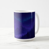 Mug Purple Moon Serenity Mousepad – Midnight Mountain (Devant droit)