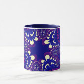 Mug Purple Morning Glory Flower (Centre)
