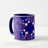 Mug Purple Morning Glory Flower (Devant gauche)