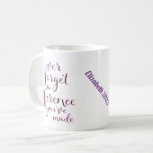 Mug Purple N'Oubliez Jamais La Différence Que Vous Ave (Devant gauche)