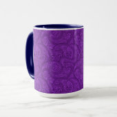 Mug Purple Paisley (Devant gauche)