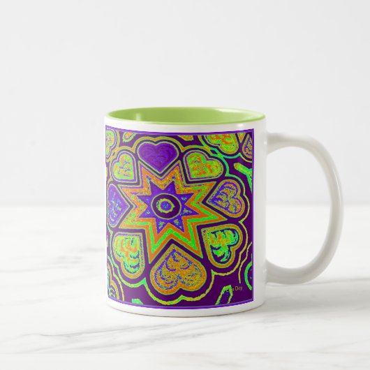 Mug 'Purple Passion' (Droit)