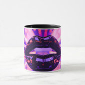 Mug Purple Pink Glossy lip (Centre)