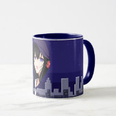 Mug purple　sky (Devant droit)