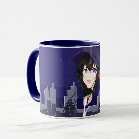 Mug purple　sky (Devant gauche)