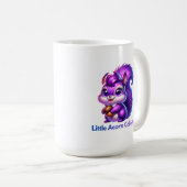 Mug Purple Squirrel with Acorn (Devant droit)