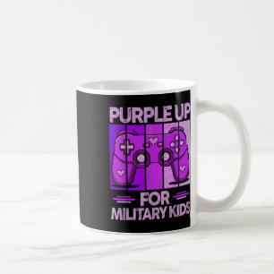 Mug Purple Up For Military Kids Military Child Mois