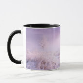 Mug Purple Winter Wonderland Snowfall and Ice Landcap (Gauche)