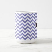 Mug Purple Zigzag Monogrammé (Centre)