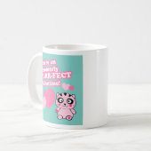 Mug Purr-fect Valentine Cute Cat Valentine (Devant gauche)