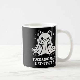 Mug Purranormal Cat-tivity Ghost Cat Art