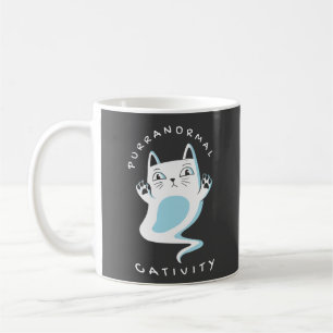 MUG PURRANORMAL CATIVITÉ HALLOWEEN AMOUREUX DES CHATS 