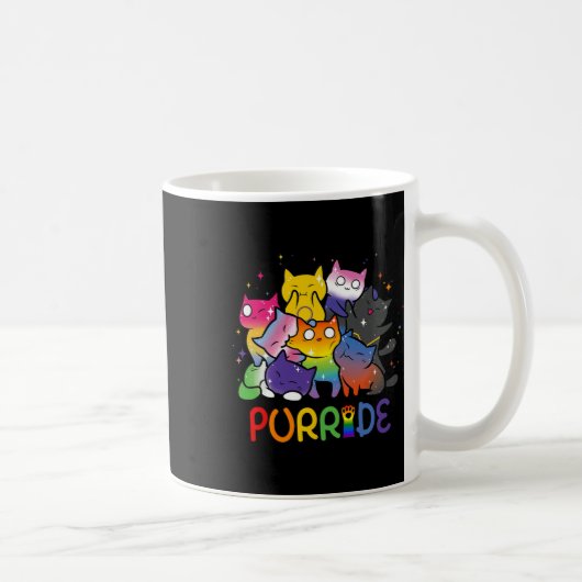 Mug Purride Cat Pride Ally Lgbt Arc-en-ciel Amoureux d (Droite)