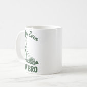 Mug Push Lawn Mower Dad Do You Even Mow Bro Funny Mowi (Devant gauche)