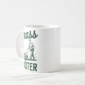 Mug Push Lawn Mower Legend Gr Master Dad Funny Mowing  (Devant gauche)
