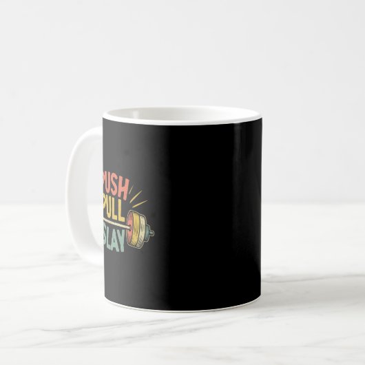 Mug Push Pull Poids Poids Poids Poids Poids Poids Body (Devant gauche)