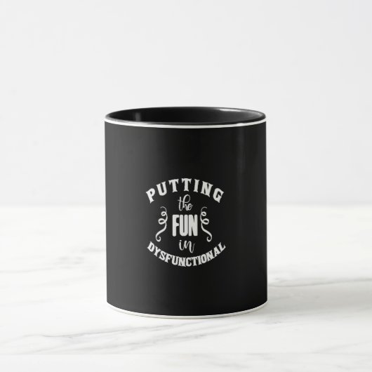 Mug putting the fun in dysfunctional (Centre)