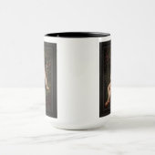 Mug Putto Alimenter Une Fraise À Un Oiseau (Centre)