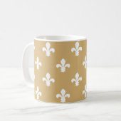 Mug Putty Neutral Fleur de Lys (Devant gauche)