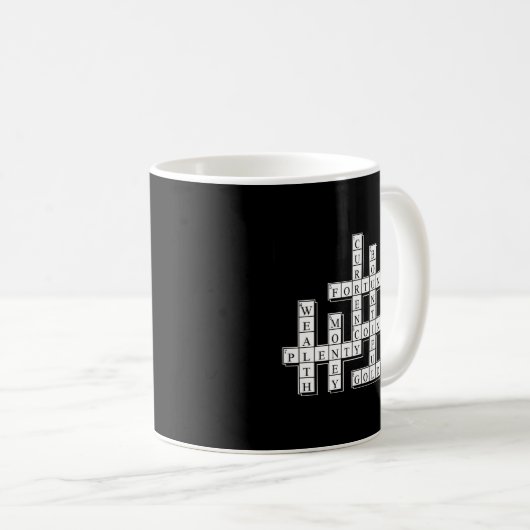 Mug Puzzle à forme libre (Devant droit)