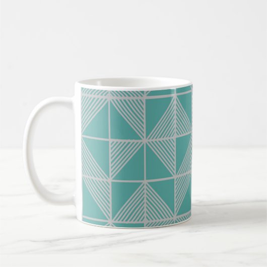 Mug Puzzle Art Déco (Gauche)