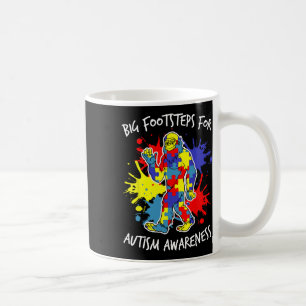 Mug Puzzle Coloré Bigfoot Sensibilisation à l'autisme