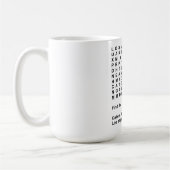 Mug Puzzle de LA de NCIS (Gauche)