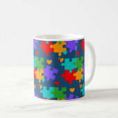 Mug Puzzle de la vie (Devant droit)