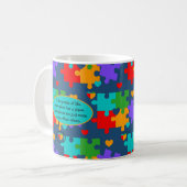Mug Puzzle de la vie (Devant gauche)