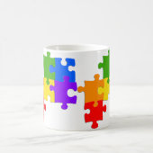 Mug Puzzle de LGBT (Centre)