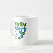Mug Puzzle d'histoire familiale (Devant gauche)