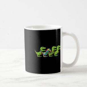 Mug Puzzle Dinosaures T-Rex Dino Sensibilisation Autis