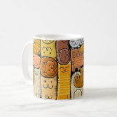 Mug Puzzle Funny Chats House sans joint (Devant gauche)