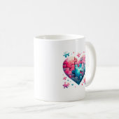 Mug Puzzle Heart (Devant droit)