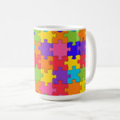 Mug Puzzle Puzzle Puzzle Puzzle (Devant droit)
